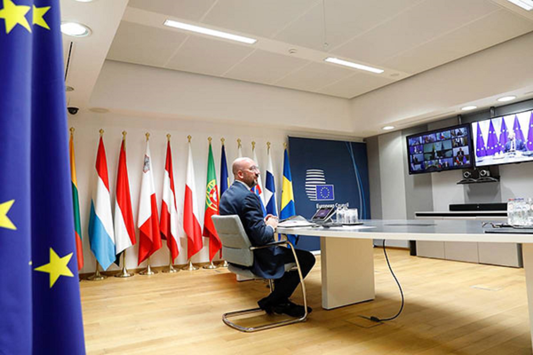 Ευρωπαϊκό Συμβούλιο: Ξεκίνησε η τηλεδιάσκεψη Κορυφής – Η οικονομική ανάκαμψη στο τραπέζι των συζητήσεων