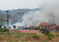 Φωτιά Κόρινθος: Πυρκαγιά κοντά σε σπίτια στο Βασιλικό Φωτιά Κόρινθος: Πυρκαγιά κοντά σε σπίτια στο Βασιλικό