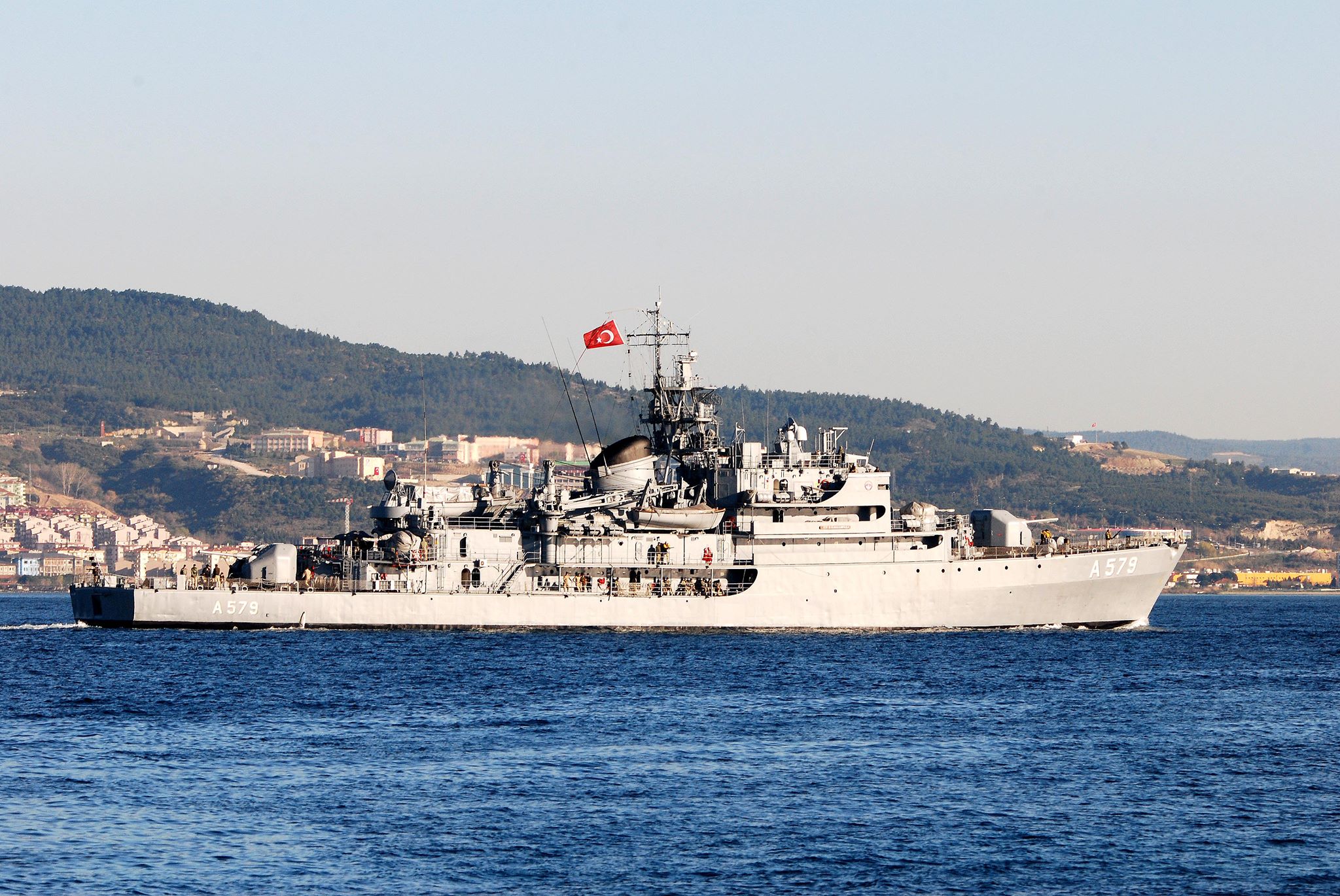 Τουρκικά πλοία στο Αιγαίο