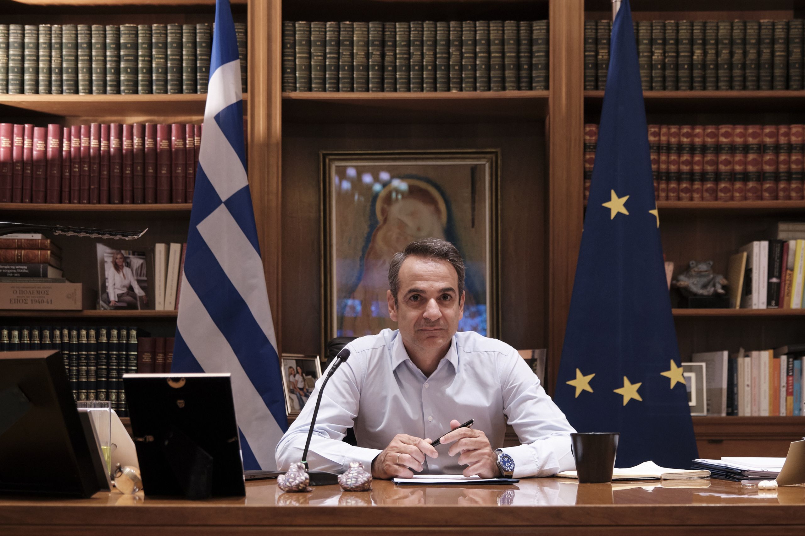 Κυριάκος Μητσοτάκης σε Ευρωπαίους ηγέτες: Αντίστοιχη των επιπτώσεων της πανδημίας η απάντησή μας