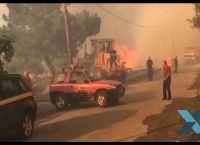 Φωτιά Σάπες: Απομακρύνθηκε ο κίνδυνος για τον οικισμό Ποντίων – Ολονύχτια μάχη με τις φλόγες