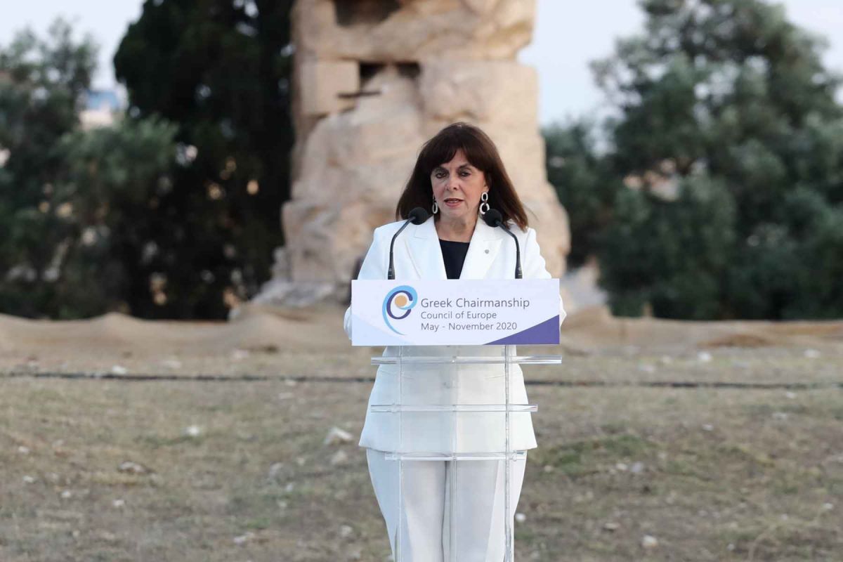 Σακελλαροπούλου: «Ξεχωριστή ευκαιρία για την Ελλάδα η Προεδρία του Συμβουλίου της Ευρώπης»