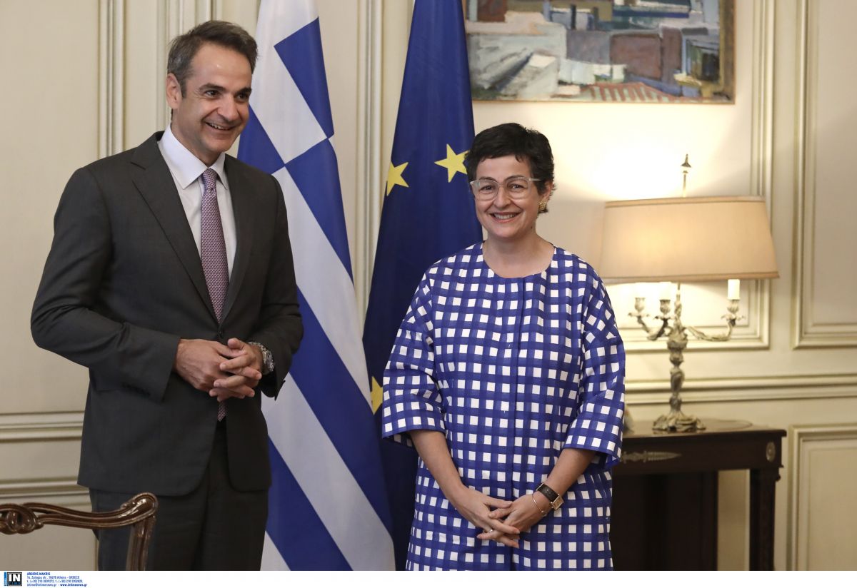 Μητσοτάκης Ισπανίδα ΥΠΕΞ: Συζήτησαν για την ανατολική Μεσόγειο στη συνάντηση στο Μαξίμου