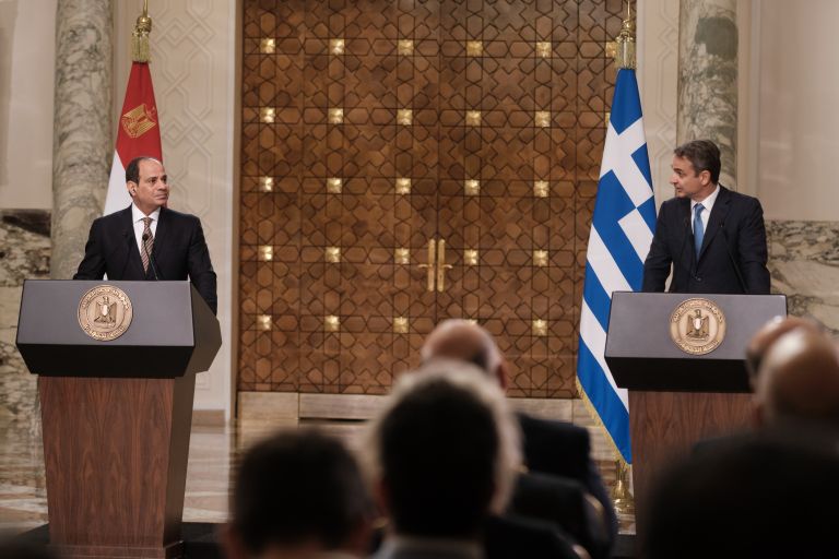 Μητσοτάκης αλ Σίσι: Τηλεφωνική επικοινωνία των δύο ηγετών