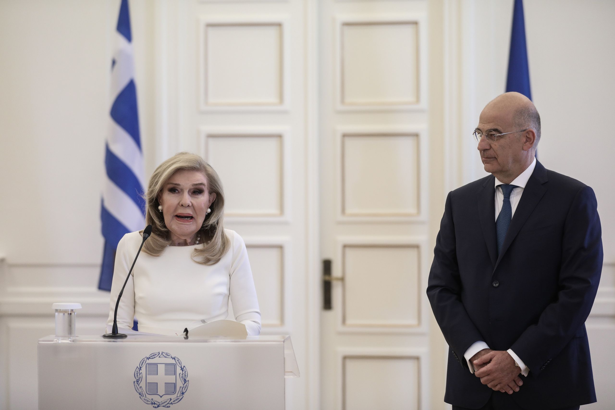 Μαριάννα Βαρδινογιάννη: Εκδήλωση προς τιμήν της στο υπουργείο Εξωτερικών