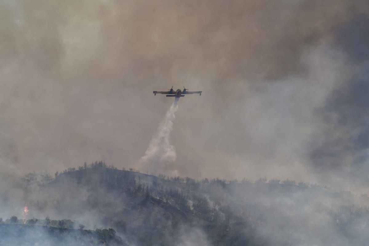 Φωτιά Ηλεία: Σε ετοιμότητα για εκκένωση οι κάτοικοι στο Χελιδόνι