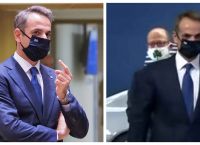 Με μάσκα Παναθηναϊκού στη Σύνοδο Κορυφής συνεργάτης του Μητσοτάκη