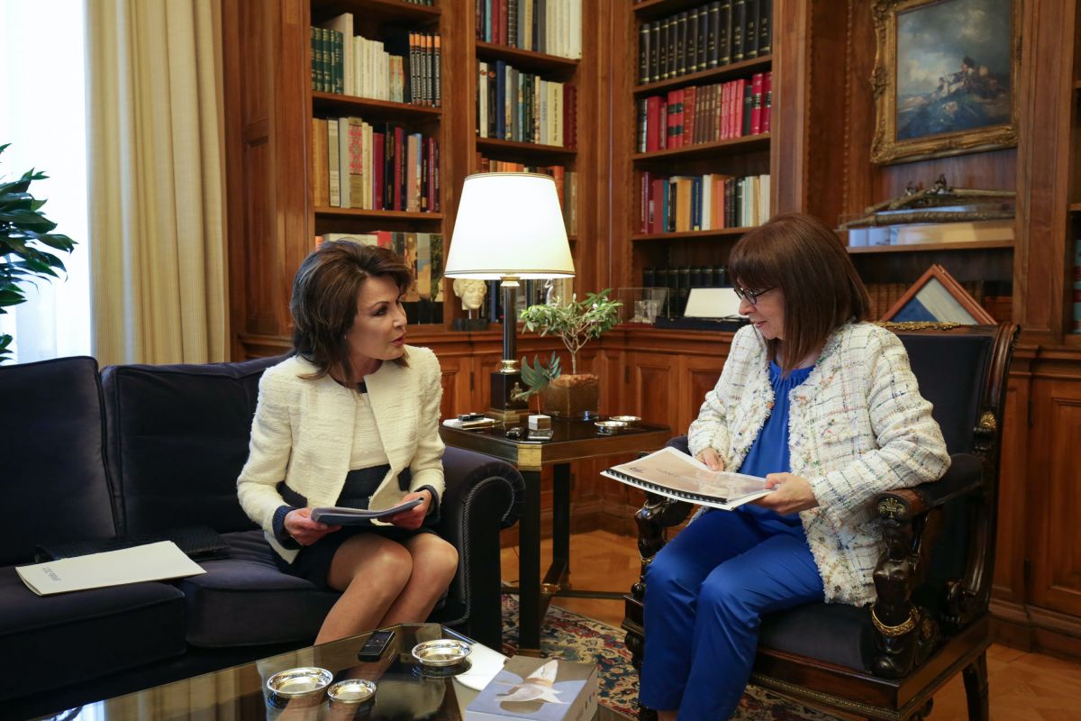 Επιτροπή «Ελλάδα 2021»: Την Πρόεδρο της Δημοκρατίας επισκέφθηκε η Γιάννα Αγγελοπούλου – Δασκαλάκη