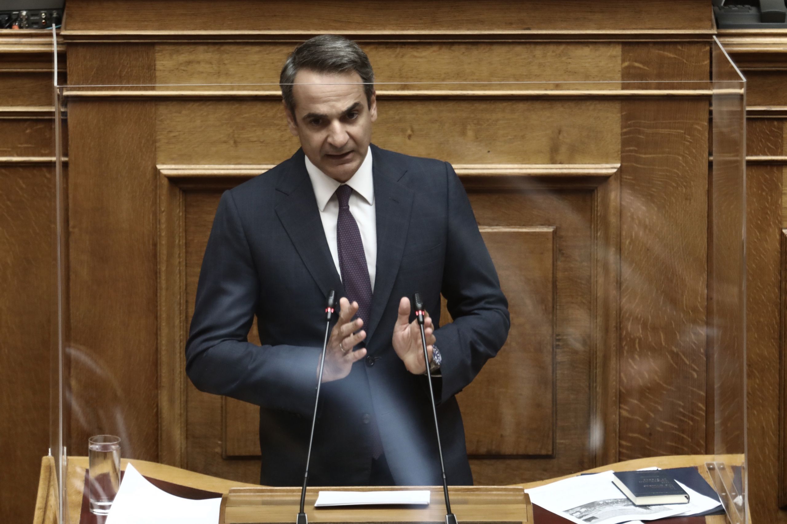 Κυριάκος Μητσοτάκης: Παρά τις δυσκολίες η κυβέρνηση μένει συνεπής στη συμφωνία με τους πολίτες