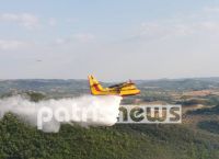 Φωτιά Ηλεία: Νέα εστία πυρκαγιάς στα Ζαχαραίικα Αντρωνίου