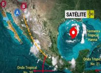 Κυκλώνας Χάνα Τέξας: Προκάλεσε σφοδρές βροχοπτώσεις, ισχυρούς ανέμους και τεράστια κύματα [vid]