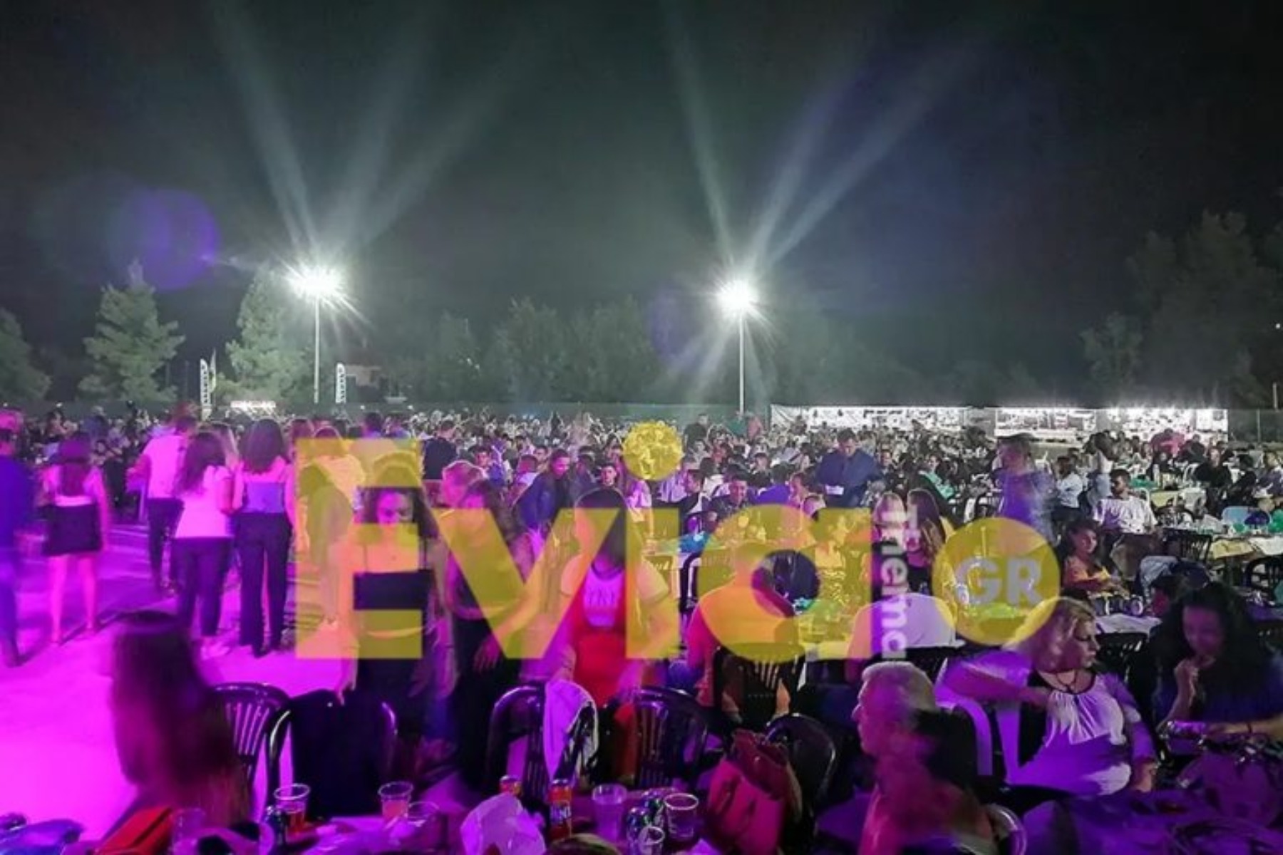 Πανηγύρι Εύβοια: Συνωστισμός με 2000 άτομα