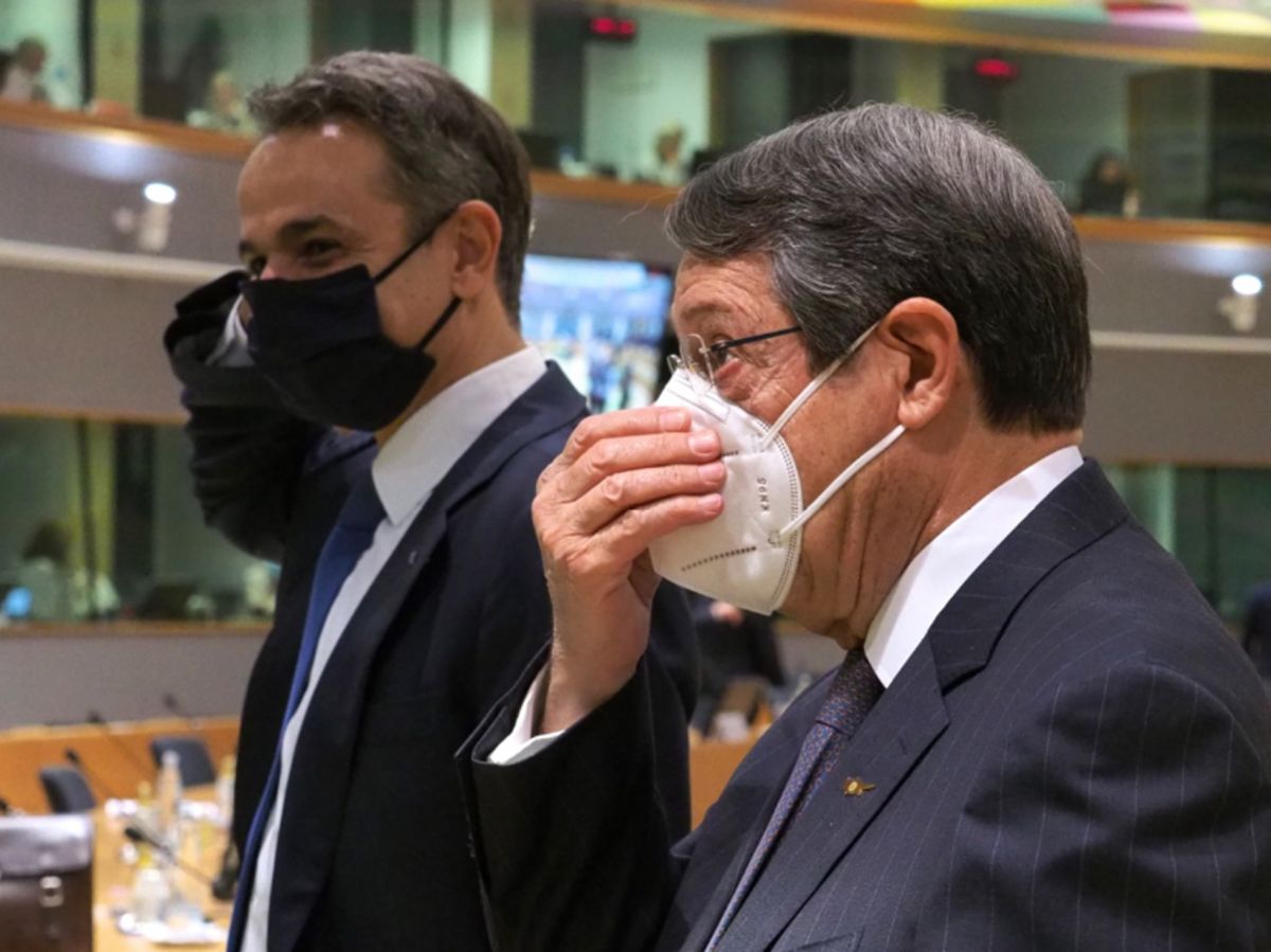 Μητσοτάκης Αναστασιάδης Σύνοδος Κορυφής: Ζητούν ξεκάθαρη στάση με αυστηρές κυρώσεις κατά της Τουρκίας