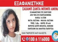 Εξαφάνιση 14χρονης Άγιος Παντελεήμονας: Συναγερμός στις Αρχές Εξαφάνιση 14χρονης Άγιος Παντελεήμονας: Συναγερμός στις Αρχές