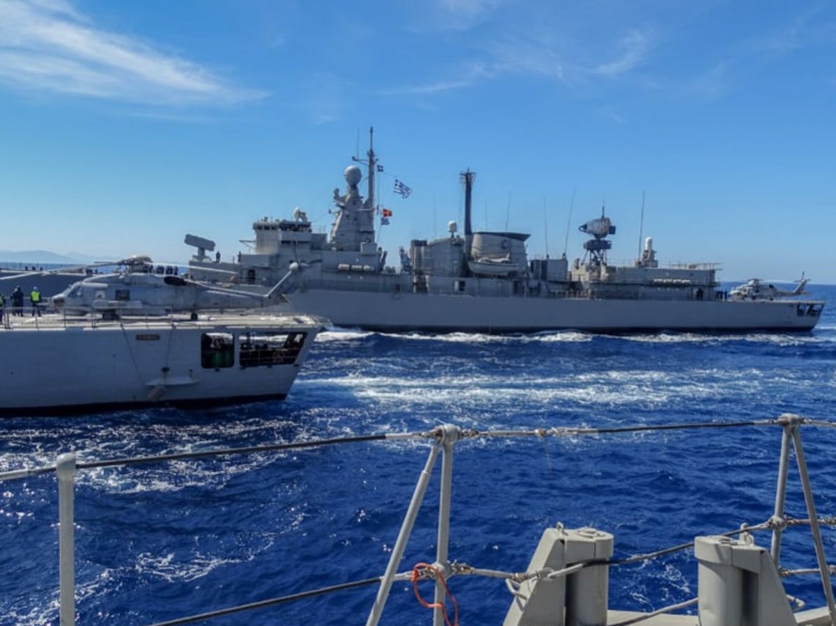 Ανατολική Μεσόγειος: Αυτός είναι ο χάρτης της κοινής ναυτικής άσκησης Ελλάδας – Γαλλίας