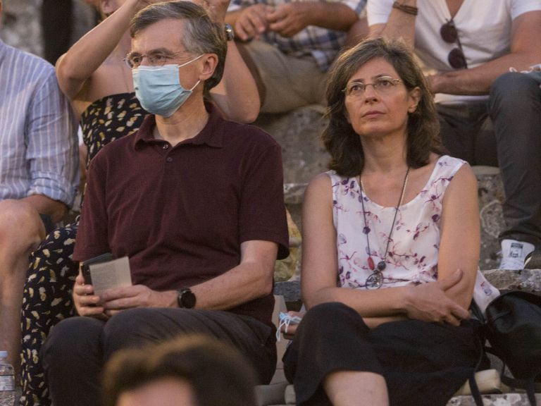 Σωτήρης Τσιόδρας Επίδαυρος: Με μάσκα προστασίας είδε τους Πέρσες [pics]