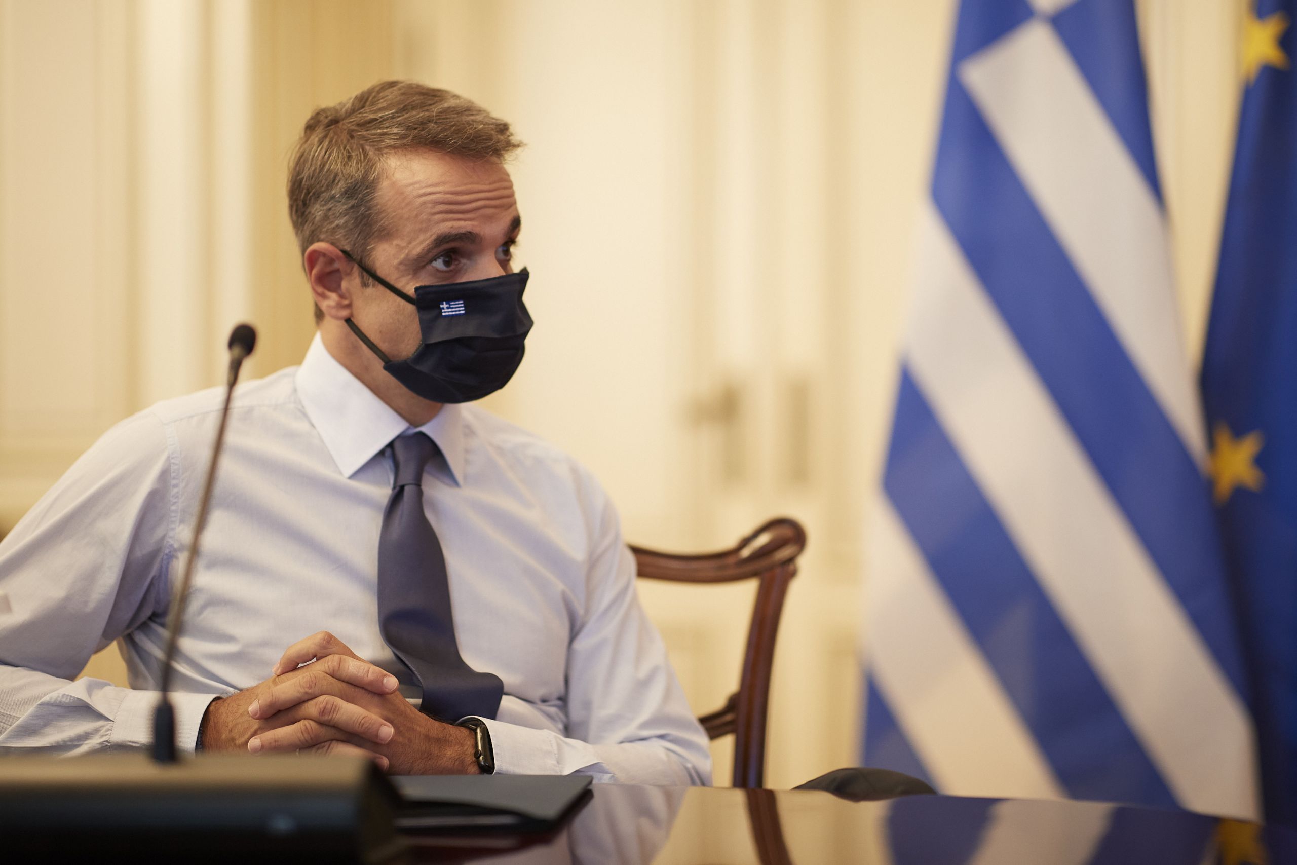 Μήνυμα Μητσοτάκη: «Θα πρέπει να μάθουμε να ζούμε με τον ιό»