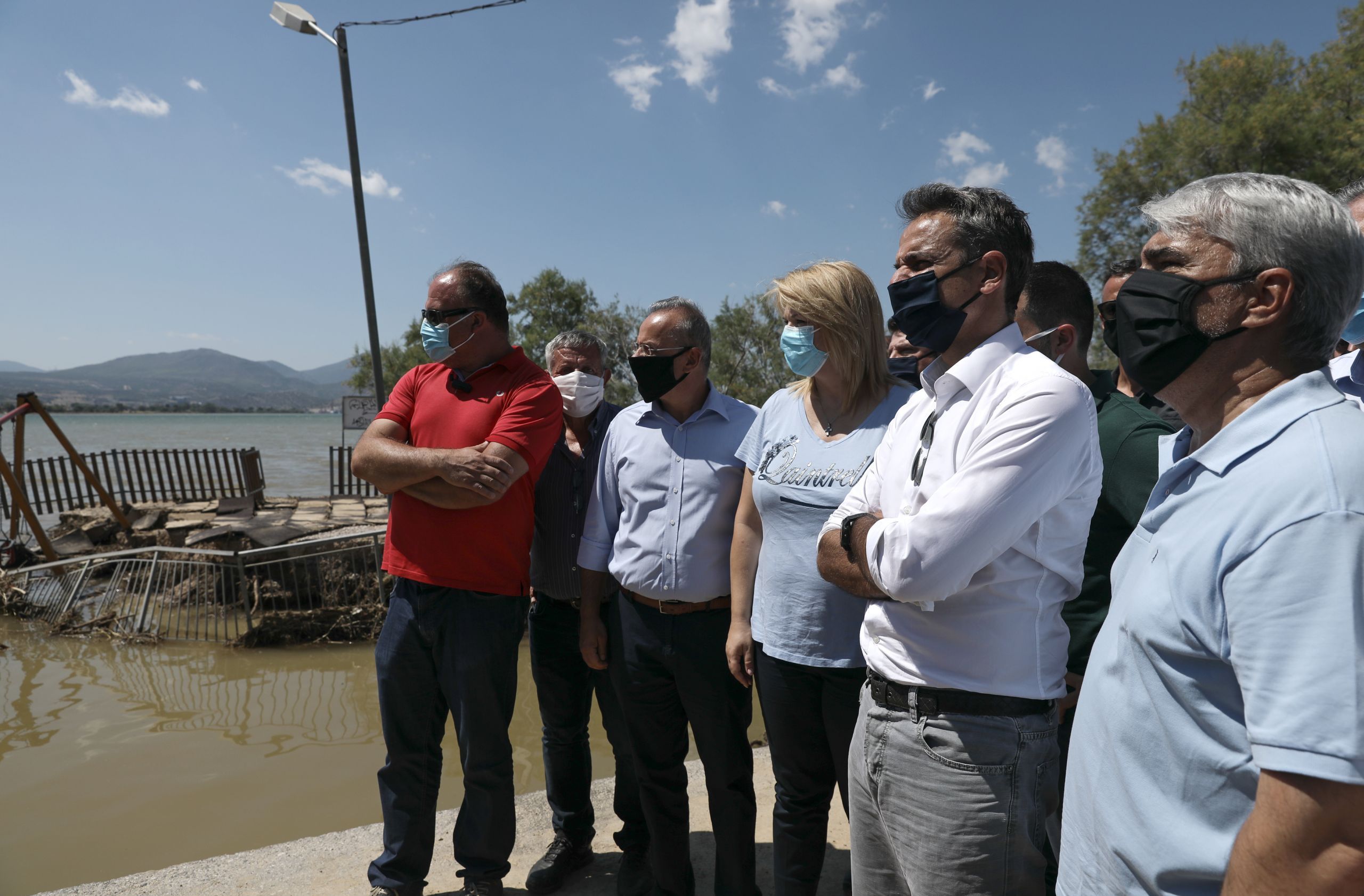 Μητσοτάκης Εύβοια: Στις πληγείσες περιοχές ο πρωθυπουργός