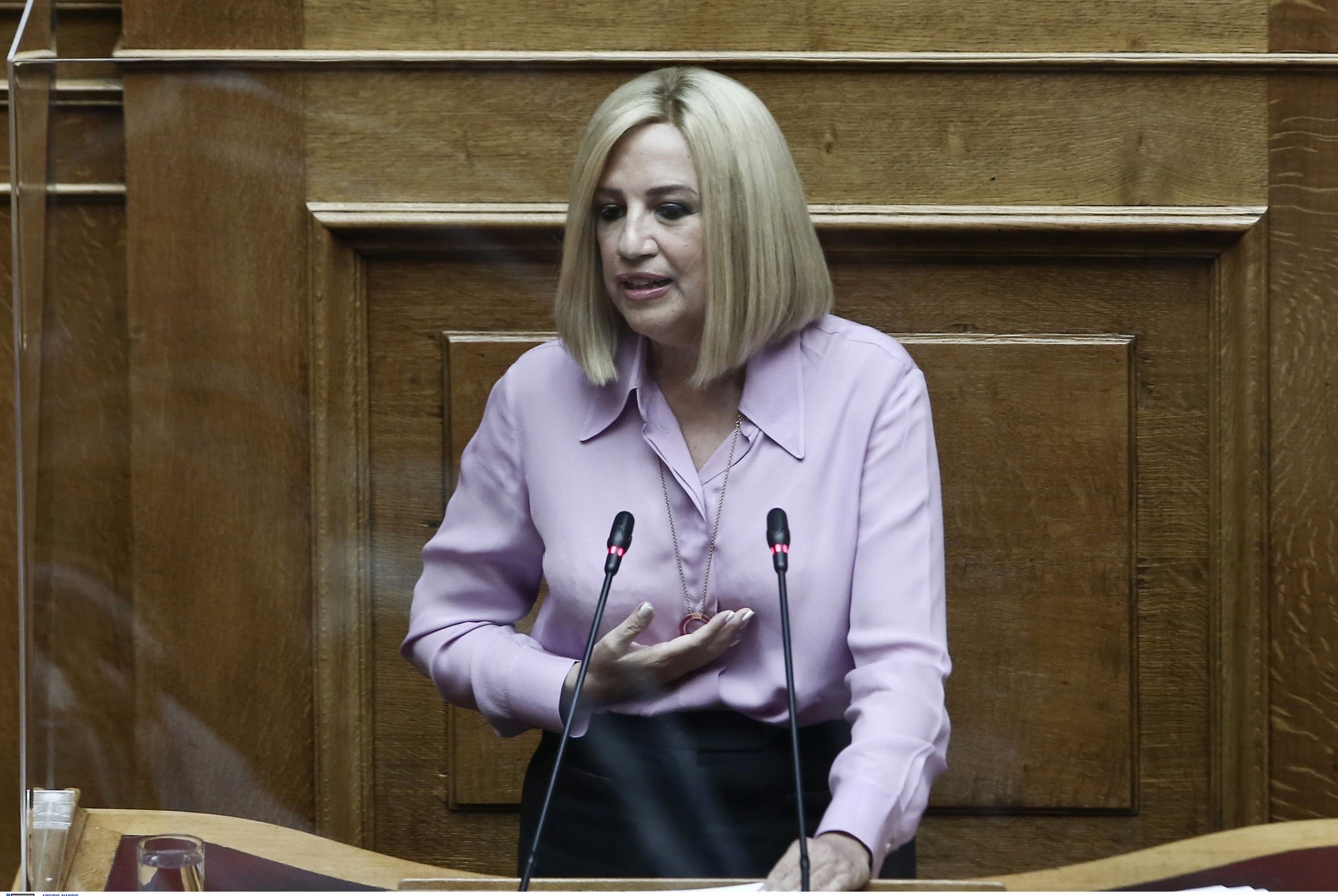 Γεννηματά Βουλή σήμερα: Θα ψηφίσουμε τις συμφωνίες – Η κυβέρνηση προχωρά χωρίς εθνική στρατηγική