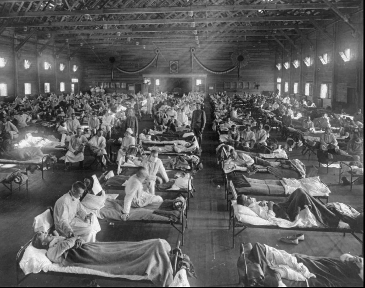 Ο πόλεμος της μάσκας και το 1918 με την ισπανική γρίπη