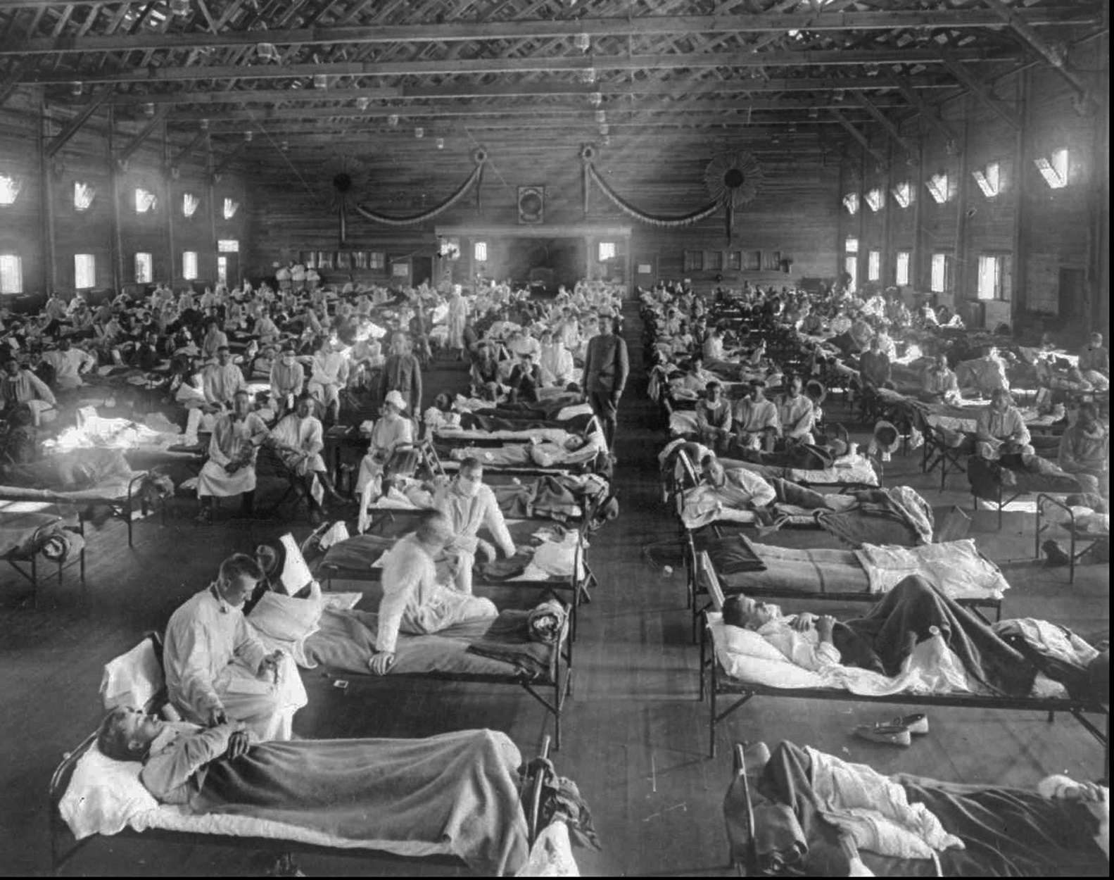 Ο πόλεμος της μάσκας και το 1918 με την ισπανική γρίπη