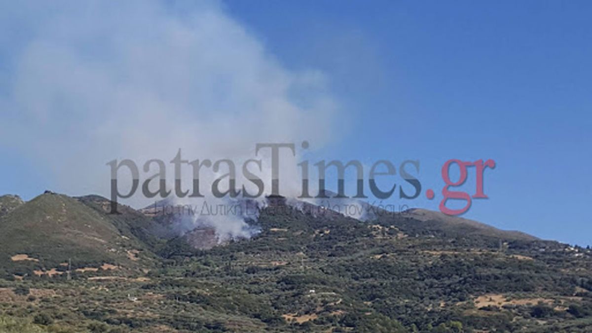Φωτιά τώρα στην Αχαΐα: Ενισχύονται οι πυροσβεστικές δυνάμεις