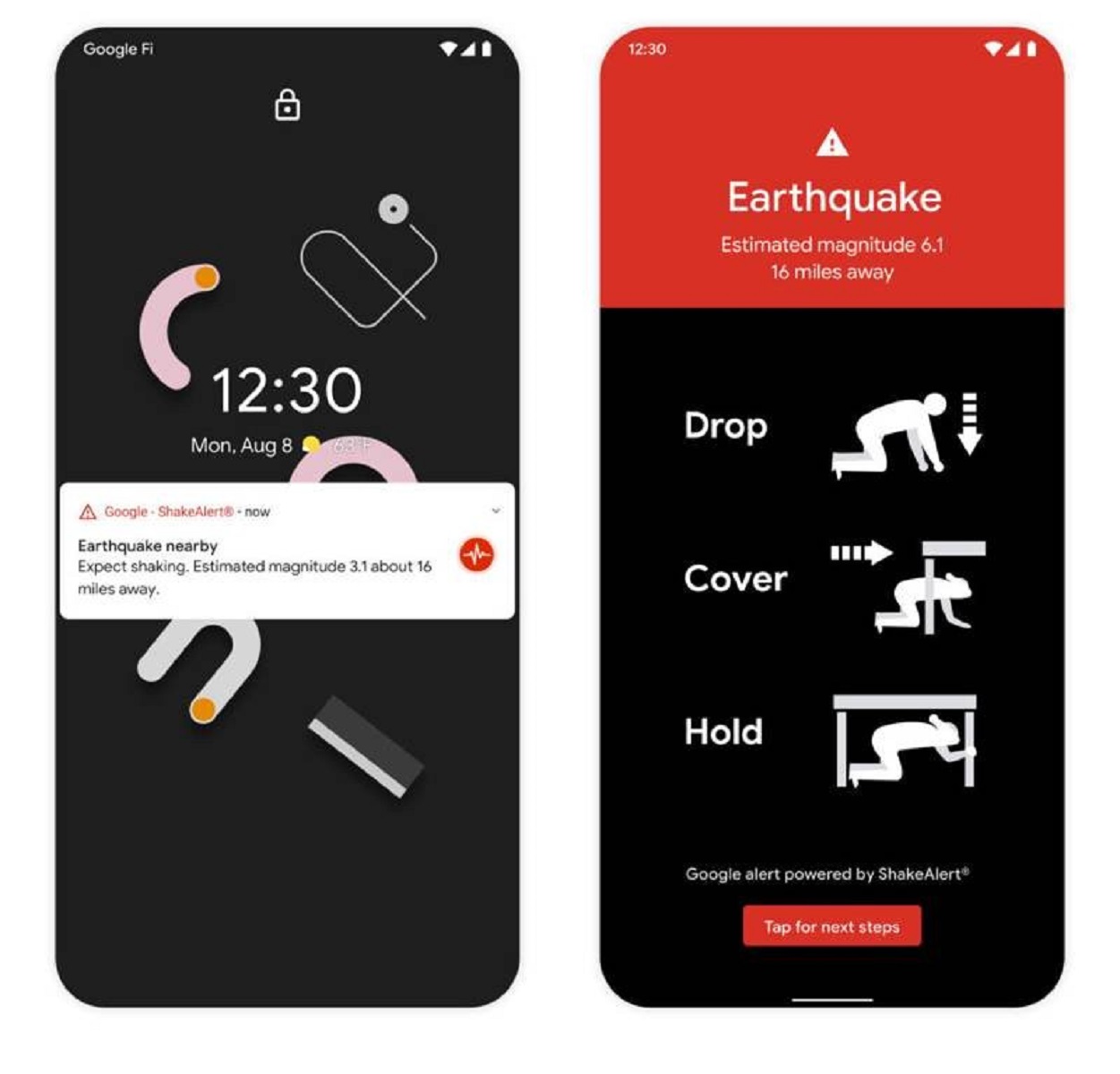 Google Android: Οι συσκευές μετατρέπονται σε σεισμογράφοι