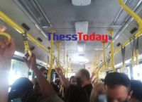 Θεσσαλονίκη ΟΑΣΘ: «Αναγκαστικός» συνωστισμός στα λεωφορεία της πόλης Θεσσαλονίκη ΟΑΣΘ: «Αναγκαστικός» συνωστισμός στα λεωφορεία της πόλης