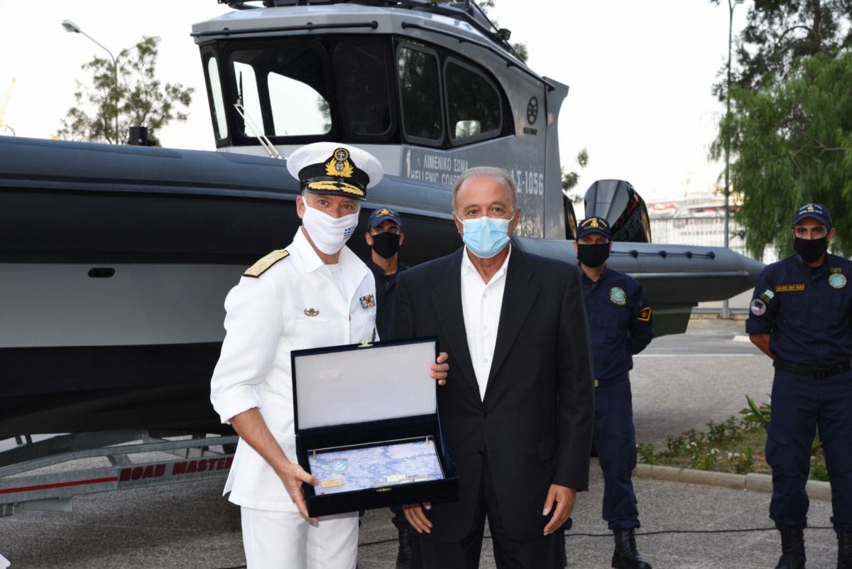 Δωρεά Λιμενικό: Παρελήφθη το τρίτο νεότευκτο περιπολικό σκάφος, προσφορά της «ΣΥΝ-ΕΝΩΣΙΣ»
