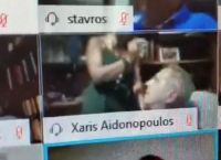 Live ξεμάτιασμα του αντιδημάρχου Θεσσαλονίκης σε τηλεδιάσκεψη Live ξεμάτιασμα του αντιδημάρχου Θεσσαλονίκης σε τηλεδιάσκεψη