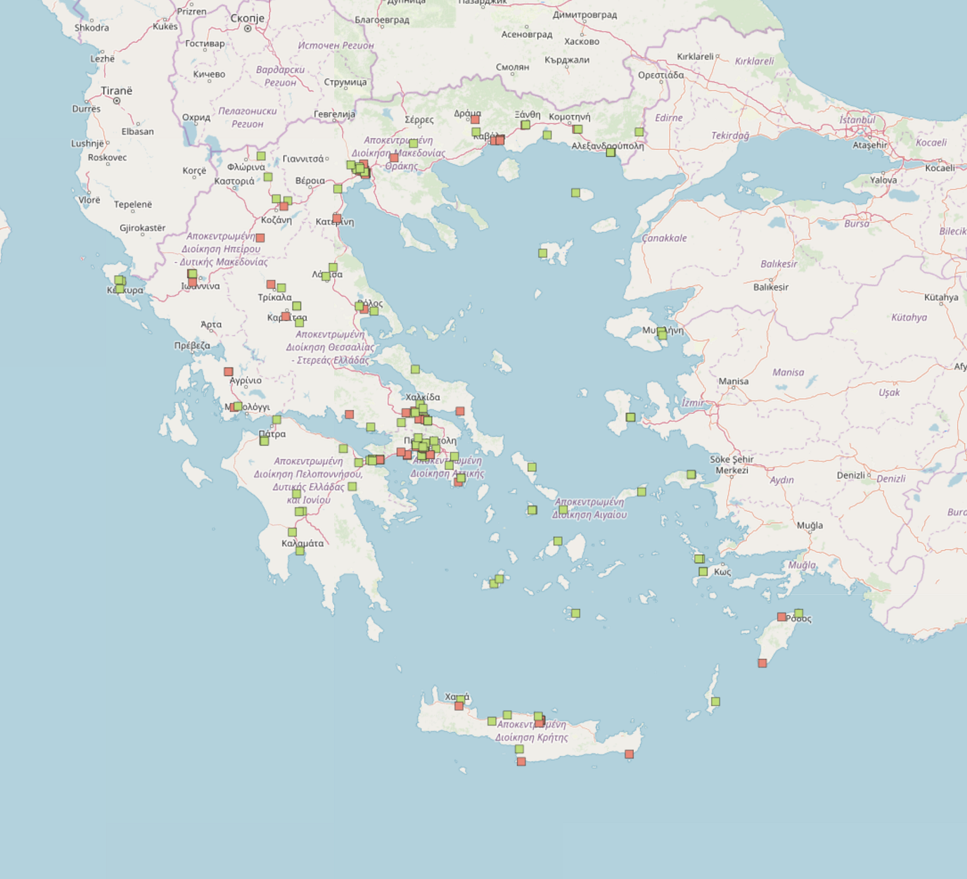Σε αυτά τα σημεία στην Ελλάδα υπάρχουν αποθήκες με νιτρικό αμμώνιο