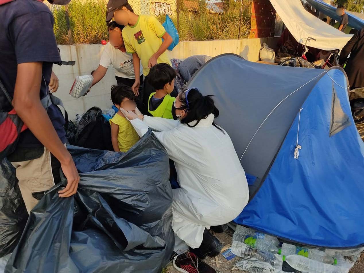 Λέσβος: Αστυνομική επιχείρηση για τη μεταφορά προσφύγων στον Καρά Τεπέ