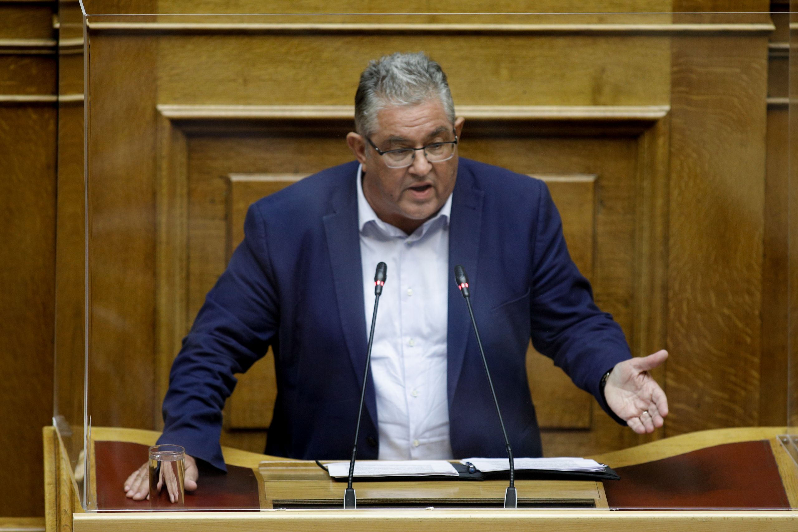 Κουτσούμπας ομιλία: «Αρνείστε να πάρετε μέτρα προστασίας του λαού και της υγείας του»