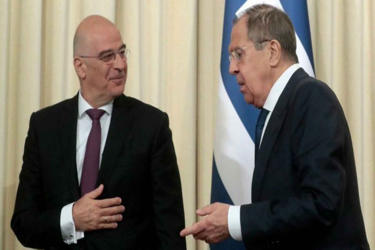 Νίκος Δένδιας: Τηλεφωνική επικοινωνία με τον Σεργκέι Λαβρόφ