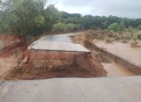 Κακοκαιρία Μαγνησία: Κόπηκε στα δύο η παλαιά Εθνική Οδός