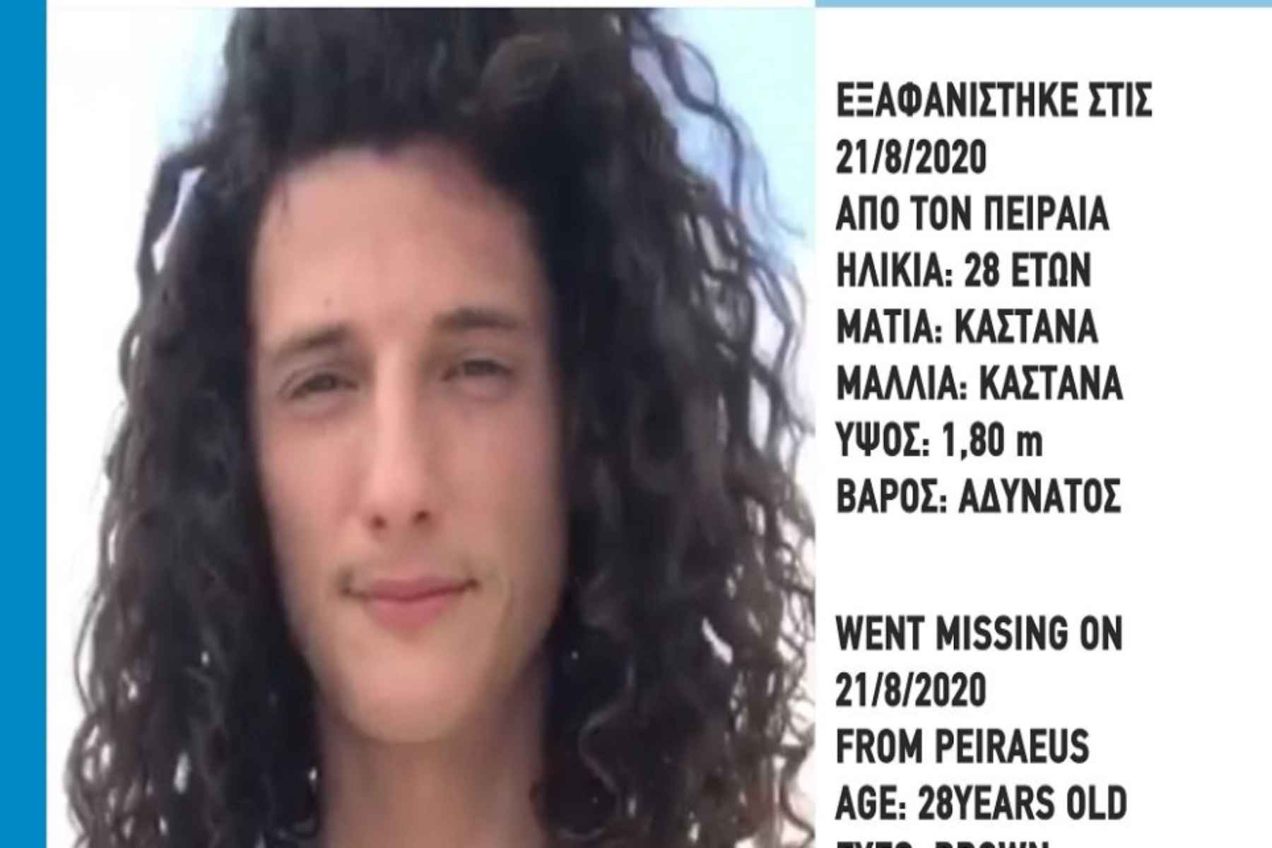 Εξαφάνιση 28χρονου: Συναγερμός για τον εντοπισμό του νεαρού Τζόις Τίμοθι Ράντοτσικ
