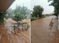 Κακοκαιρία Ιανός: Μεγάλες καταστροφές στις καλλιέργειες στη Λαμία