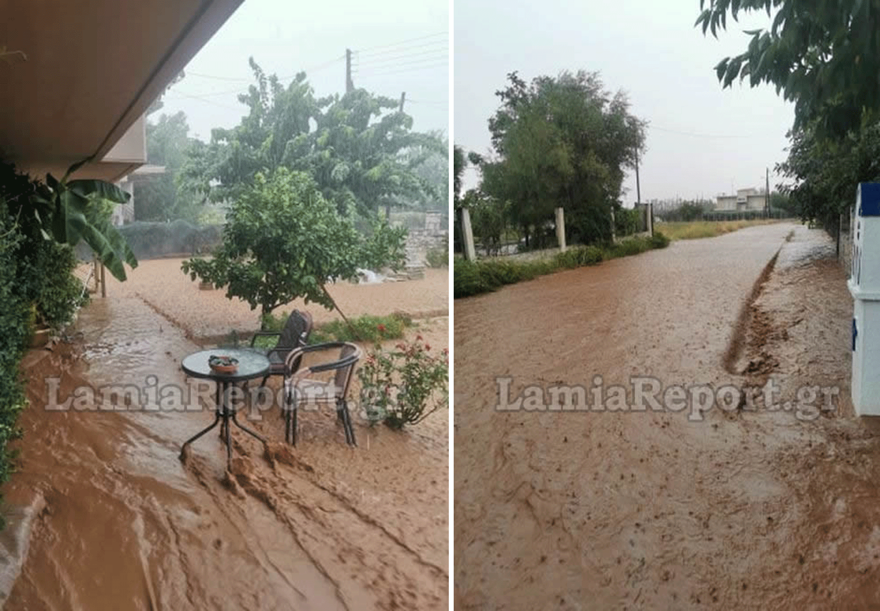 Κακοκαιρία Ιανός: Μεγάλες καταστροφές στις καλλιέργειες στη Λαμία