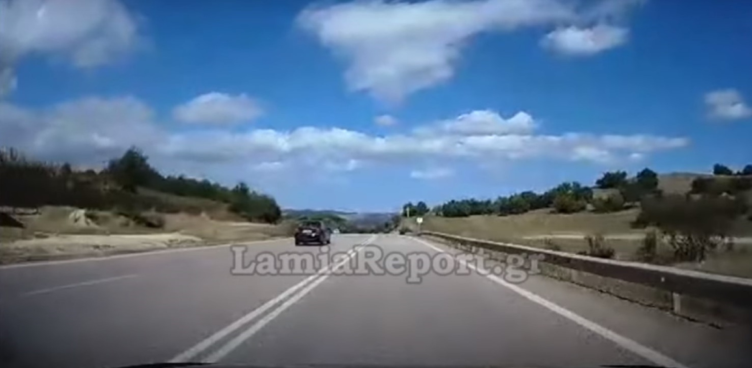 Φθιώτιδα: Οδηγούσε σταθερά στο αντίθετο ρεύμα με ιλιγγιώδη ταχύτητα – Δείτε βίντεο