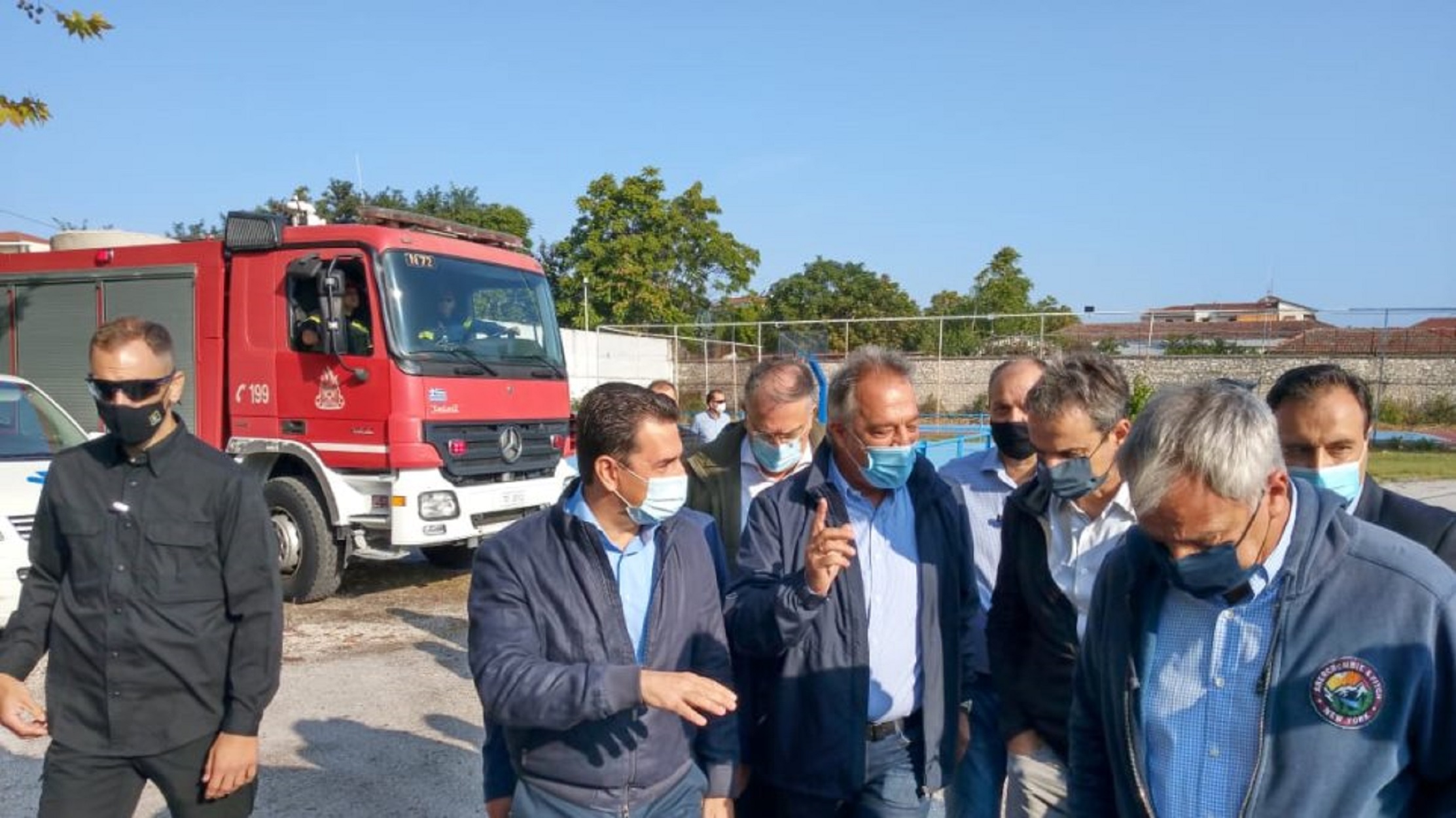 Κυριάκος Μητσοτάκης Καρδίτσα: Επίσκεψη του πρωθυπουργού στις πληγείσες περιοχές