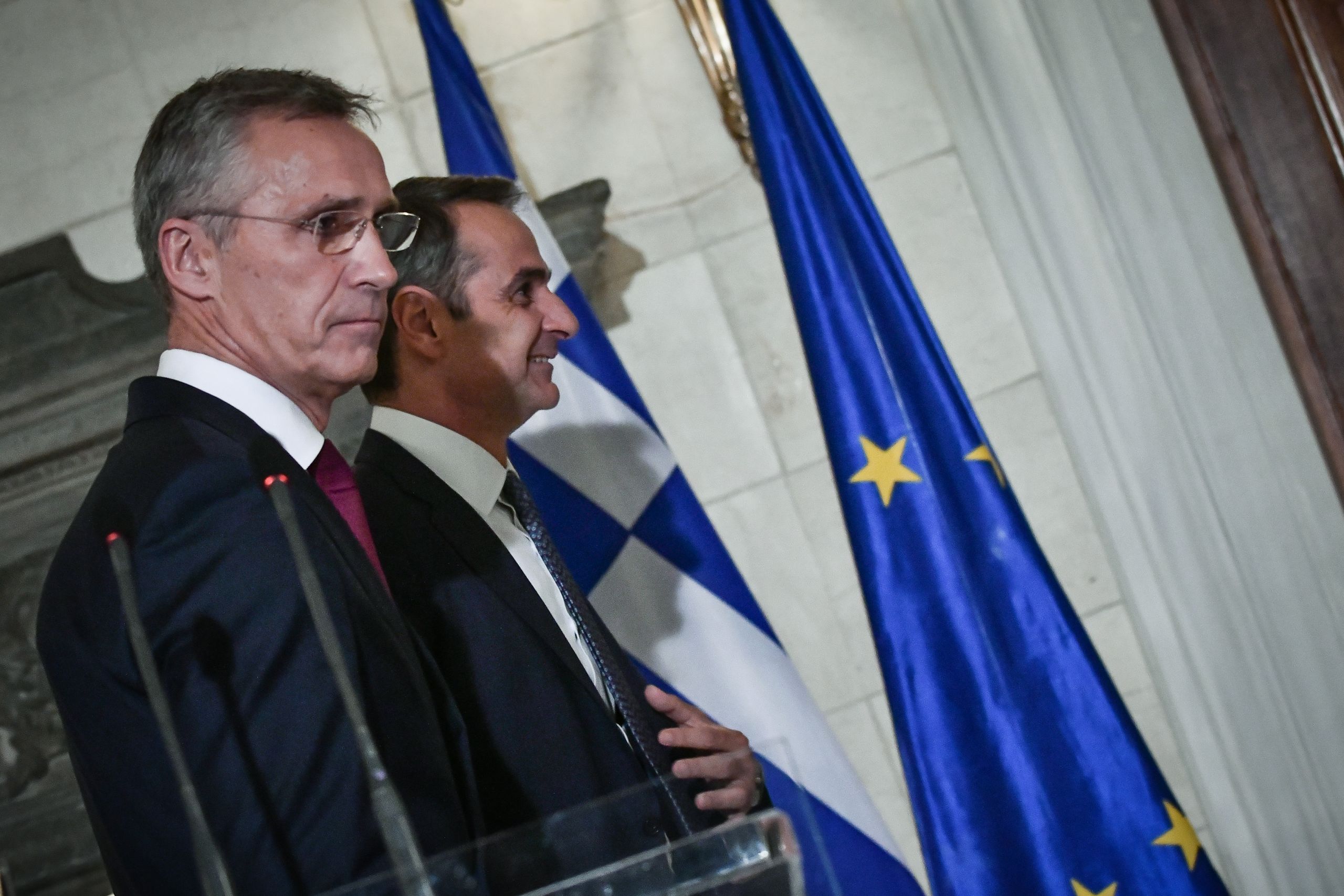 Μητσοτάκης Στόλτενμπεργκ: Επικοινωνία του πρωθυπουργού με τον ΓΓ του ΝΑΤΟ για την Ανατολική Μεσόγειο