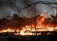 Νέα φωτιά στη Μόρια – Πυκνοί καπνοί στην περιοχή