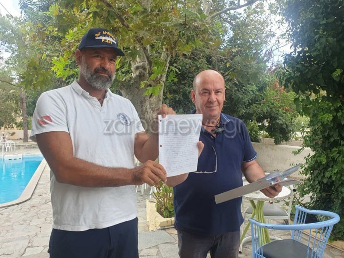 Φρεγάτα Λήμνος Κρήτη: Το συγκινητικό ευχαριστώ στο χωριό που υποστήριξε το Πολεμικό Ναυτικό [pics+vid]
