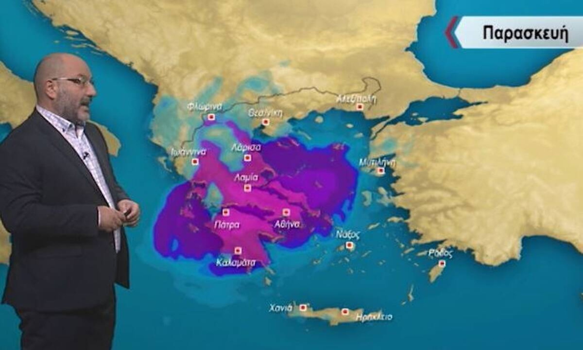Ο Σάκης Αρναούτογλου προειδοποιεί για σφοδρή κακοκαιρία τις επόμενες μέρες