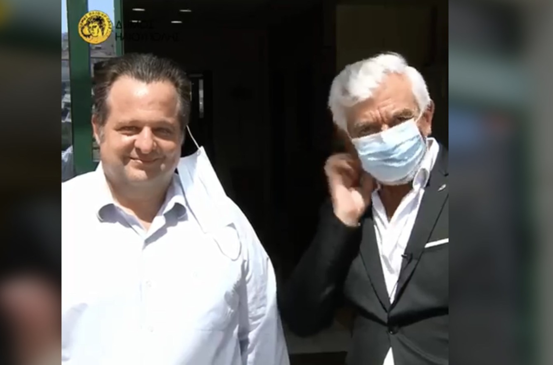 Κορωνοϊός σποτ Γιαννόπουλος: «Φοράτε μάσκες γιατί θα σας πετσοκόψω»