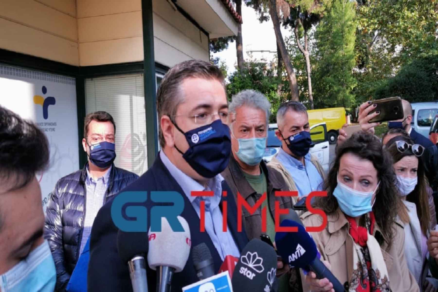 Aπόστολος Τζιτζικώστας: Ζήτησε έκτακτο σχέδιο στήριξης της οικονομίας στη Θεσσαλονίκη