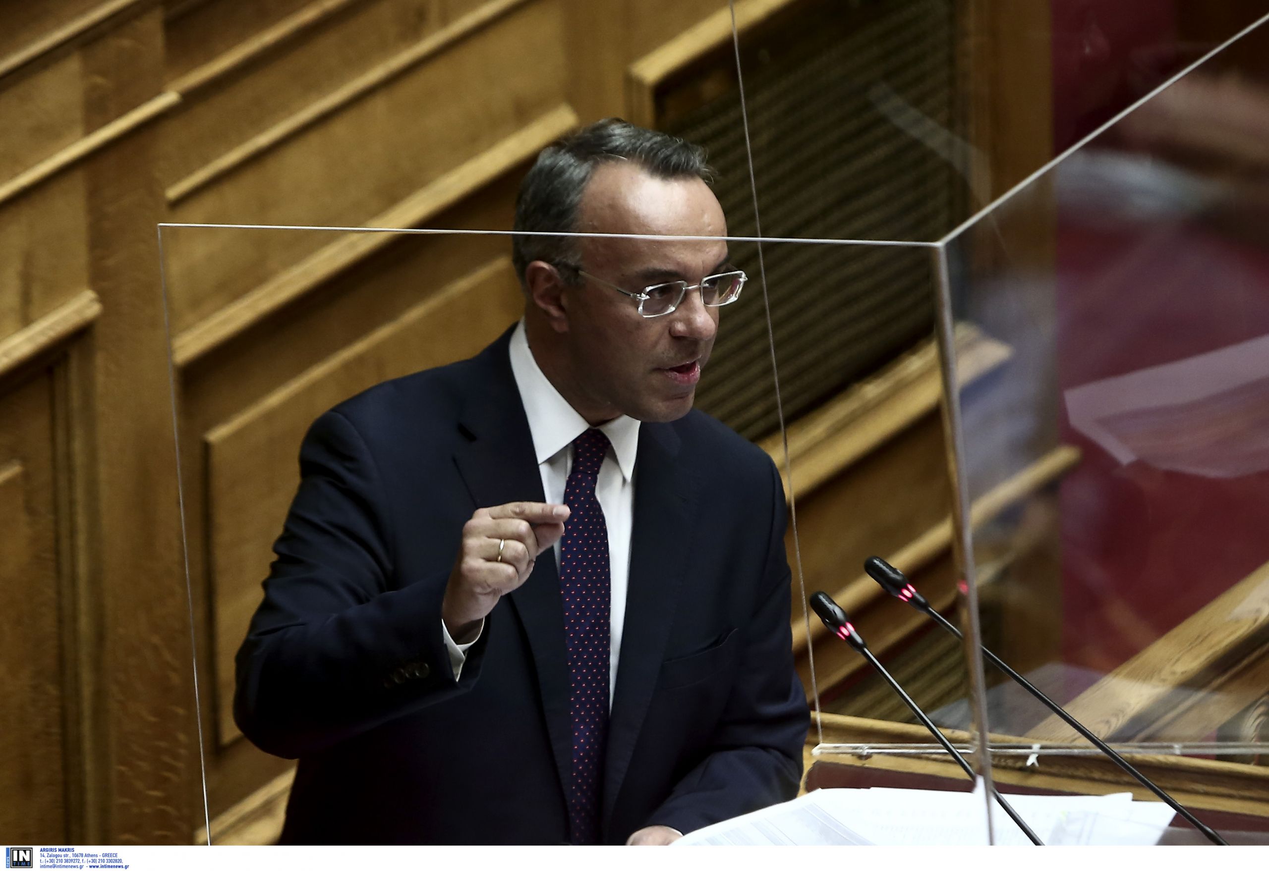 Πρόταση μομφής κατά Σταϊκούρα: Καταψηφίστηκε με 158 ψήφους της Νέας Δημοκρατίας