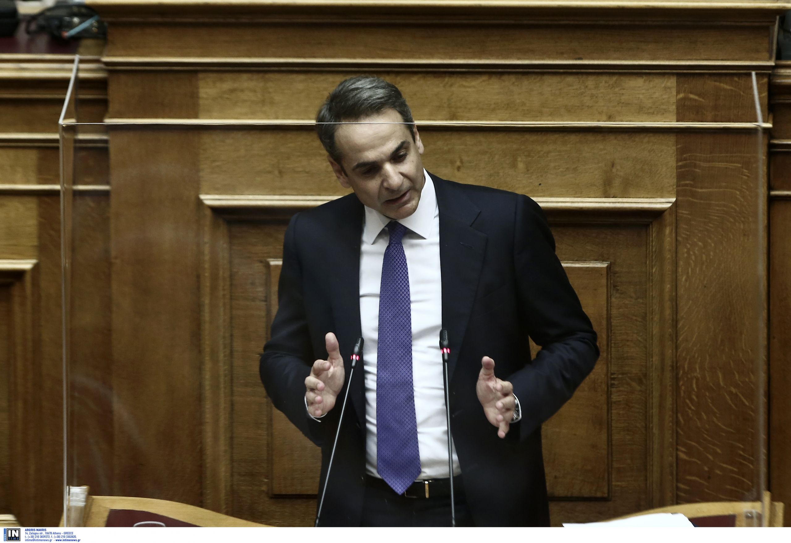 Μητσοτάκης πρόταση μομφής: Ο κ. Τσακαλώτος, ως υπουργός, ξεκίνησε τους ηλεκτρονικούς πλειστηριασμούς