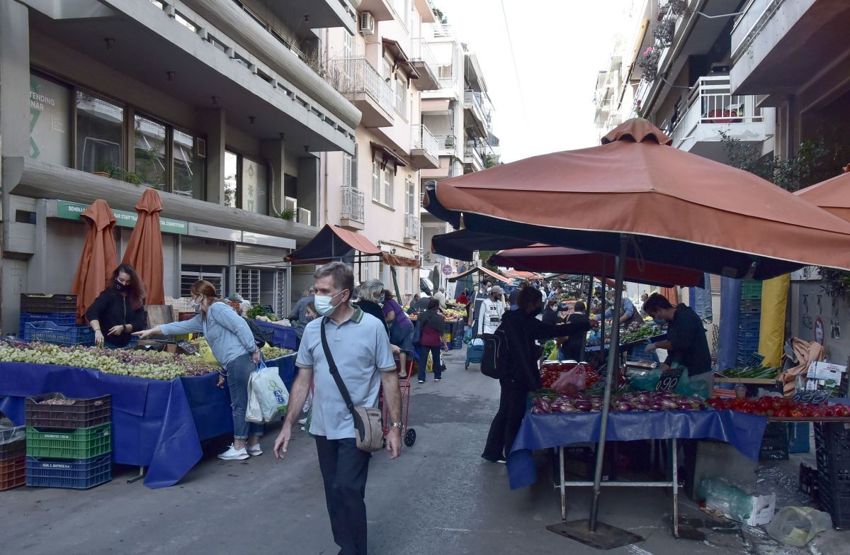 Λαϊκές αγορές: Ανοιχτές ξανά τα Σαββατοκύριακα