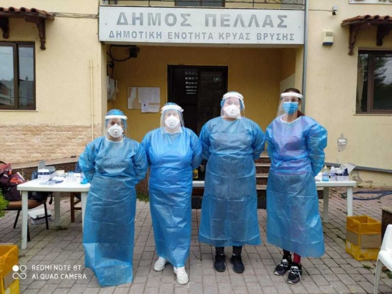 Κορωνοϊός Πέλλα: Είκοσι ακόμα κρούσματα μετά τους ελέγχους του ΕΟΔΥ